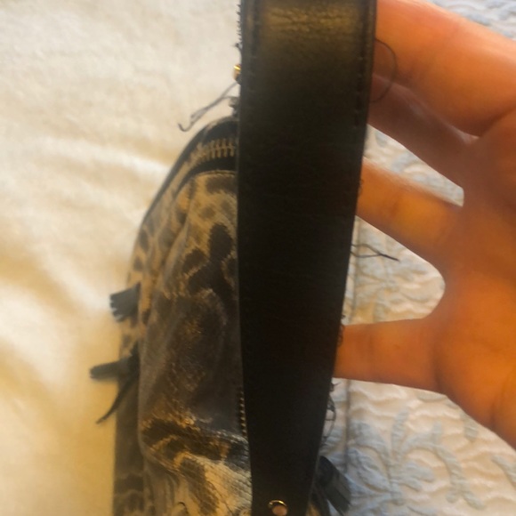 Beautiful Ports Snake Print Leather Bag - Picture 6 of 13